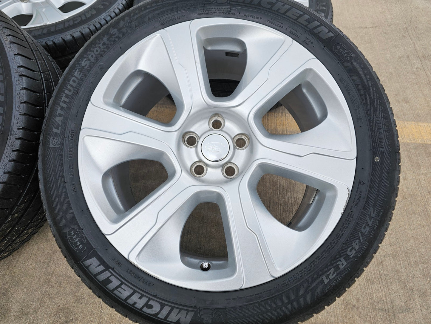 21" Land Rover Autobiography OEM 72318 72319 Range wheels rims MICHELIN