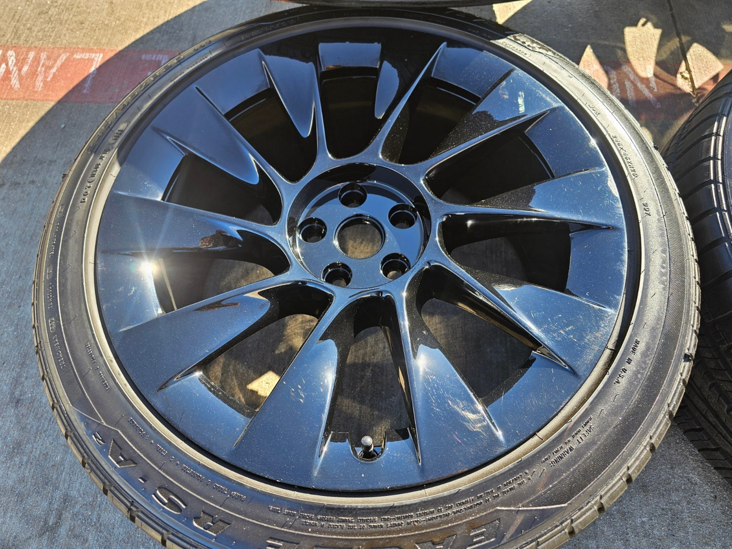 20" Tesla Model Y OEM INDUCTION wheels rims 2022 2023 2024 2025 2026 GOODYEAR