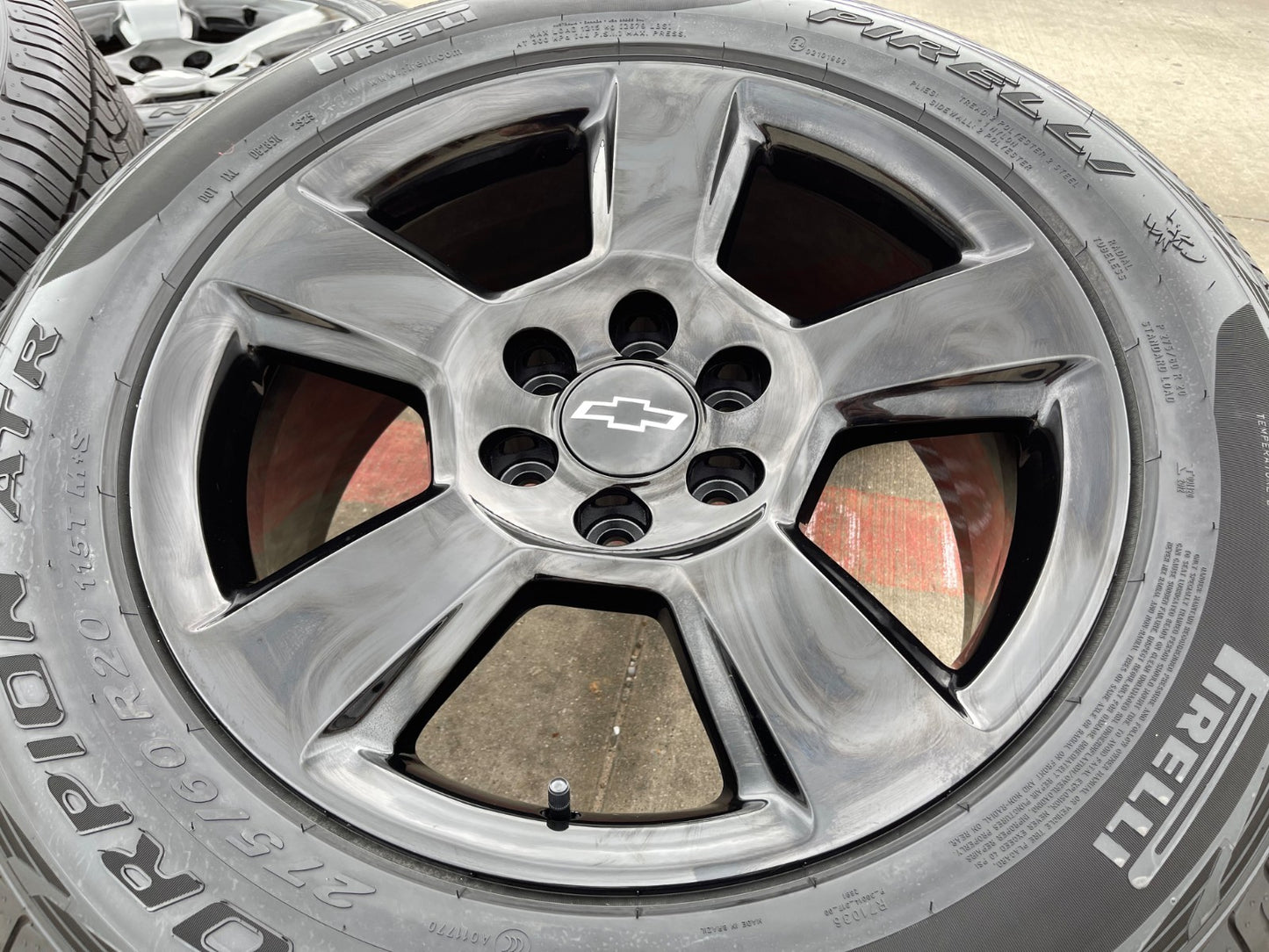 20" Chevy Silverado 1500 Tahoe Suburban OEM wheels rims 5652 PIRELLI A/TR NEW