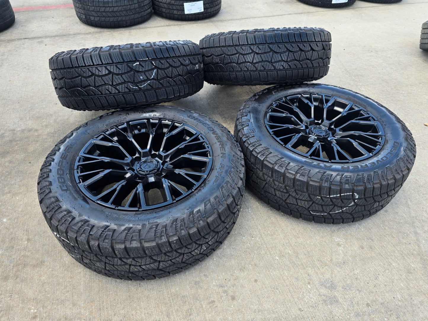 20x9 Fuel Rebar D847 Chevy Silverado RAM Tacoma wheels rims 6x139 6x5.5 tires