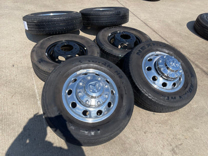 17" Dodge Ram 3500 Dually Laramie 8x200 wheels rims 2701 2702 OEM 2022 2023 2024