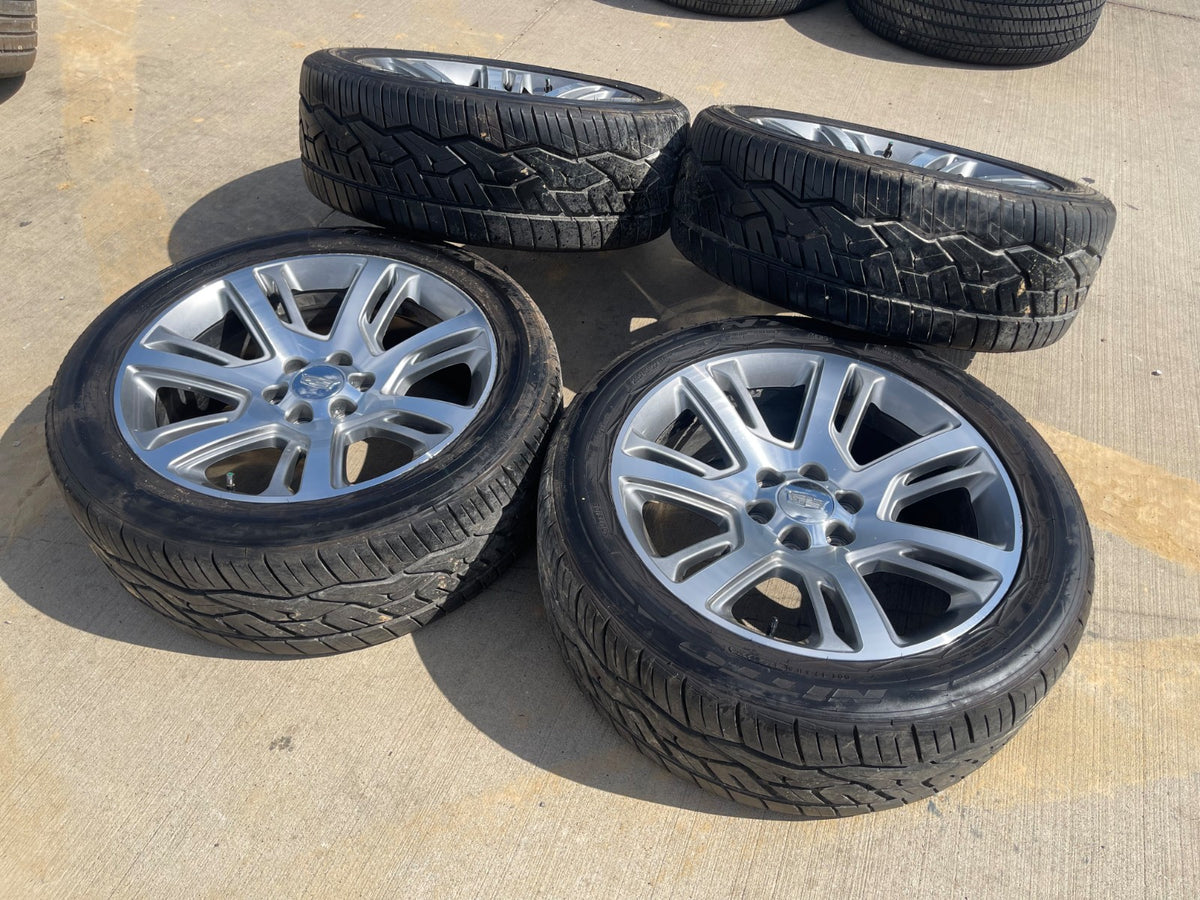22" Cadillac Escalade Platinum OEM 4738 wheels rims tires NITRO SET
