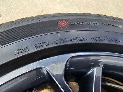 21" Jeep Grand Cherokee L OEM wheels rims 9291 Durango tires GOODYEAR NEW