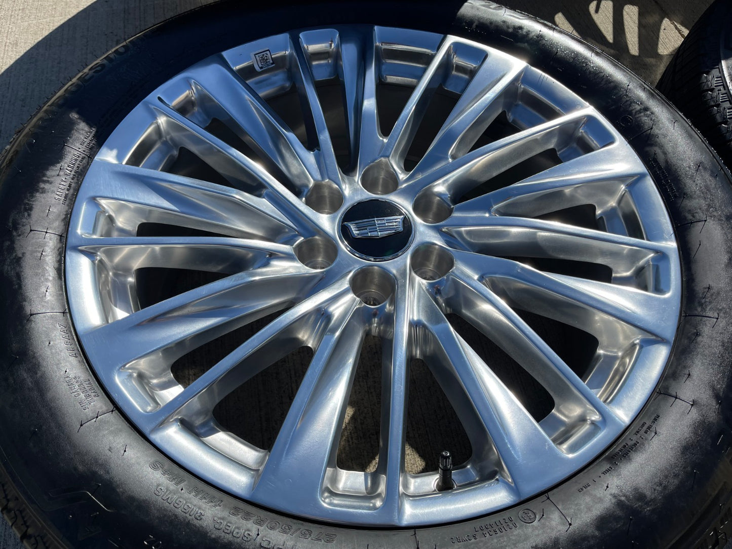22" Cadillac Escalade Platinum OEM wheels rims 2024 2025 2026 2027 NEW