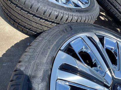 24" Cadillac Escalade IQ PLATINUM EV OEM 8x165 wheels rims Hummer 2500 2025 NEW