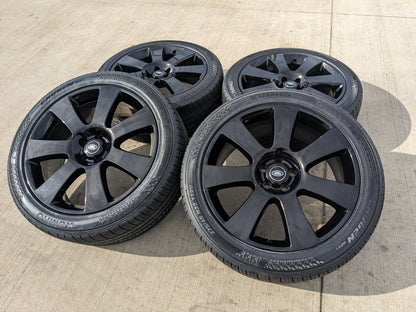 22" Land Rover Range OEM wheels rims black 72249 tires NEW