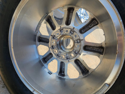 (1) 20" Dodge Ram 2500 3500 LARAMIE OEM 2700 POLISHED wheel rim spare