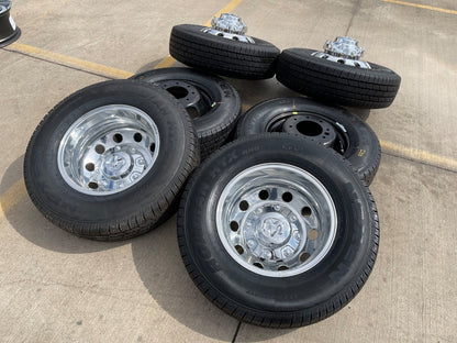 17" Dodge Ram 3500 Dually Laramie 8x200 wheels rims 2701 2702 OEM NEXEN NEW