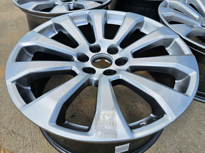 22" Chevy Silverado High Country OEM 5922 wheels rims Tahoe SET 2025 2026 2027