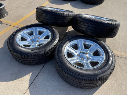 20" Dodge Ram 1500 OEM wheels rims 2561 2502 tires 2016 2017 2018 2019 2020 2021