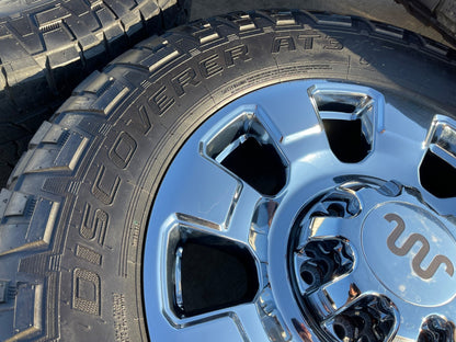 20" Ford F-250 F-350 OEM KING RANCH 10295 25085 10552 chrome wheels rims tires
