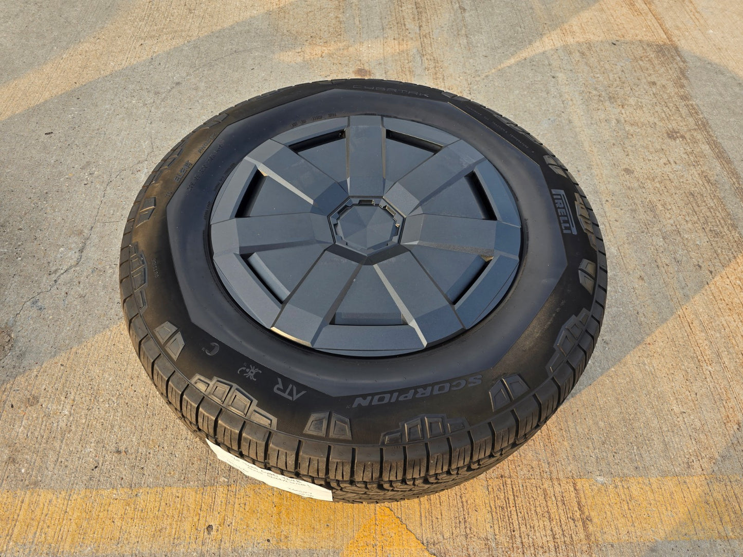 (1) 20" Tesla Cyber Truck OEM 94166 wheel rim 2024 2025 2026 2027 Cybertruck NEW