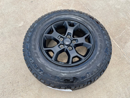 17" Jeep Wrangler Gladiator Rubicon OEM 9218 SPARE wheel rim 2020 2021 2022 2023