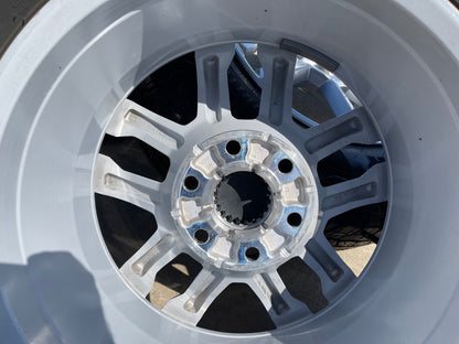 18" Chevy Silverado Suburban Tahoe OEM 14091 wheels rims GMC SET GOODYEAR A/T