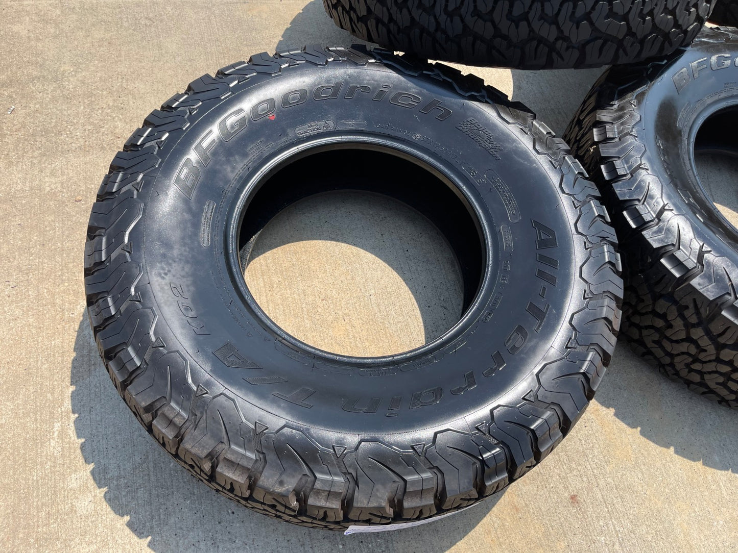 (5) 37x12.5x17 BFG KO2 A/T tires F-150 Sierra Tahoe Silverado 37" TAKE OFFS NEW