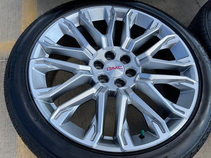 24" GMC Yukon Sierra Denali Chevy Tahoe SET OEM 10067 wheels rims 2026 2027 SET
