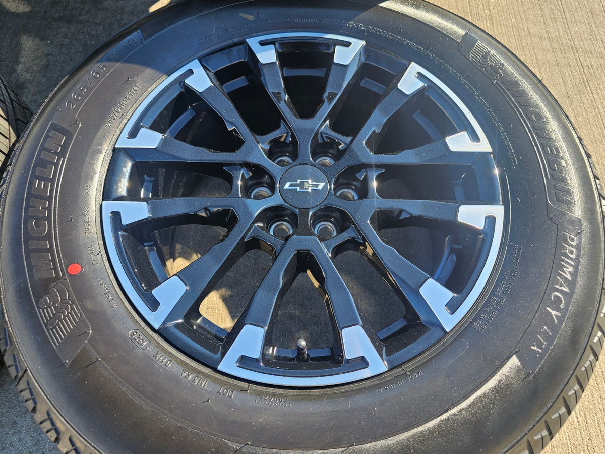 18" Chevy Traverse Blazer Z71 GMC Acadia OEM 14154 wheels rims MICHELIN NEW