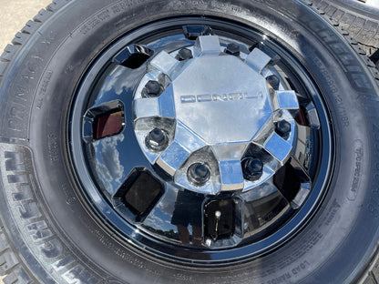 18" GMC Sierra 3500 DENALI Dually rims wheels OEM 8x210 2025 2026 MICHELIN NEW