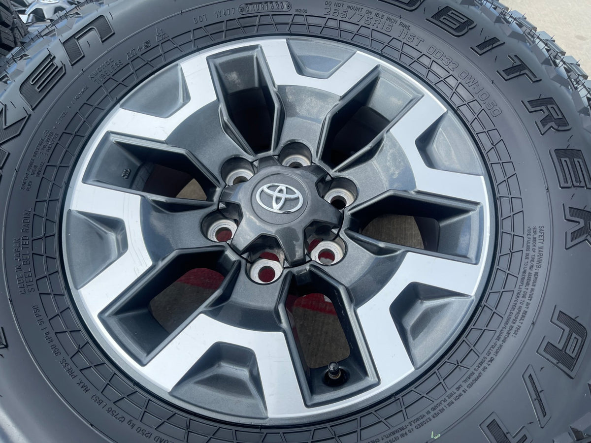 16" Toyota Tacoma TRD wheels rims SET 75189 OEM 4Runner FJ FALKEN A/T NEW