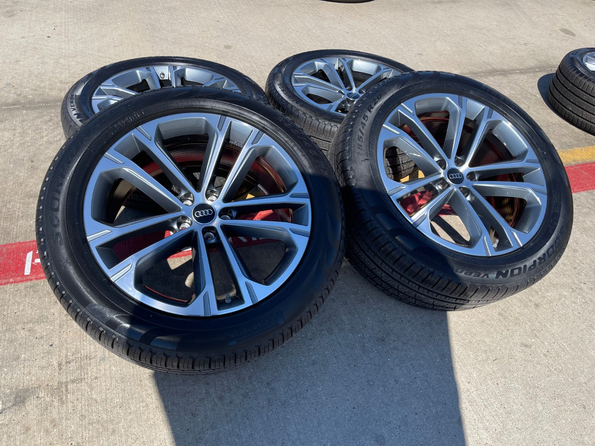 20" Audi Q7 OEM 94212 wheels rims Q8 RS S VW Atlas SET 2023 2024 2025 2026 NEW