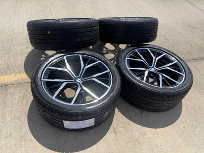 19" BMW 530i 540i 4 5 6 7 OEM 86165 Series wheels rims 2022 2023 2024 2025 SET