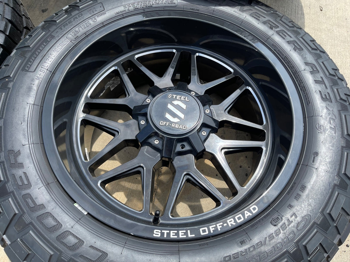 20x9 Steel Off-Road Revolt Ram 1500 Wrangler Gladiator rims wheels 5x127 5x139