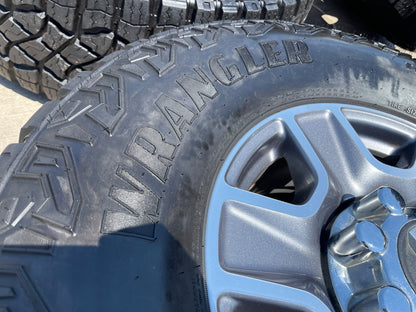 18" Ford F-250 F-350 Lariat FX-4 OEM wheels 10480 10298 tires GOODEYAR M/T 35"