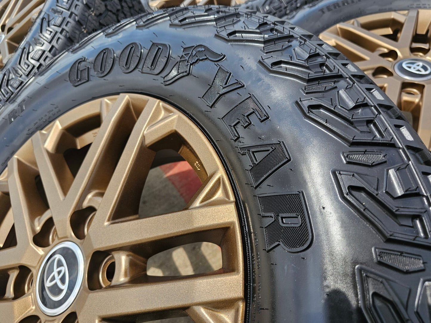 18" Toyota Tundra TRD OEM wheels rims 75281 Sequoia LX600 2024 2025 2026 NEW