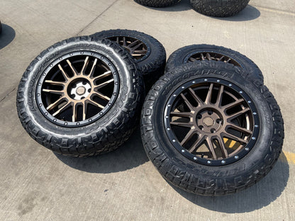 17" 17x8 Black Rhino Arches BRONZE Ford Maverick Bronco Sport rims wheels SET