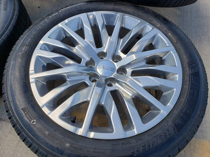 22" GMC Sierra Yukon DENALI Silverado OEM 5921 wheels rims tires