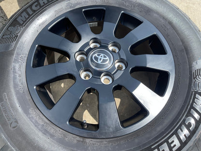 18" Toyota Land Cruiser OEM TRD wheels rims 95952 75304 Tundra Sequoia MICHELIN