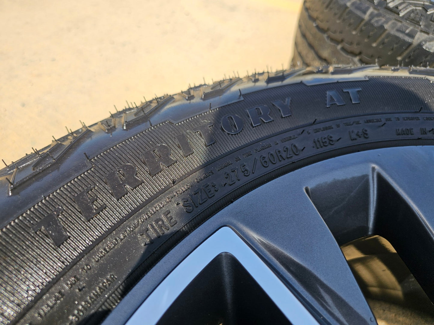 20" Chevy Tahoe Silverado OEM 5919 wheels rims GMC Yukon tires GOODYEAR