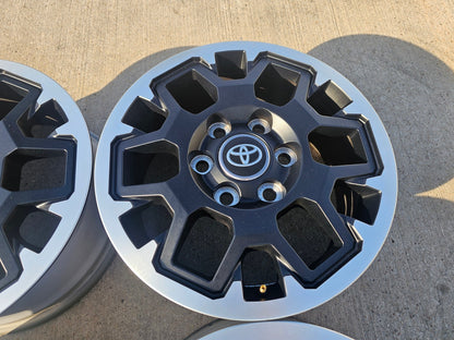 18" Toyota Tacoma 4Runner TRD OEM 94199 wheels rims 2024 2025 2026 2027 SET NEW