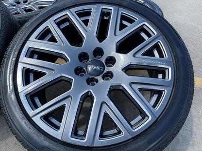 24" GMC Yukon Sierra DENALI OEM wheels rims rim # 84949595 1999-2027