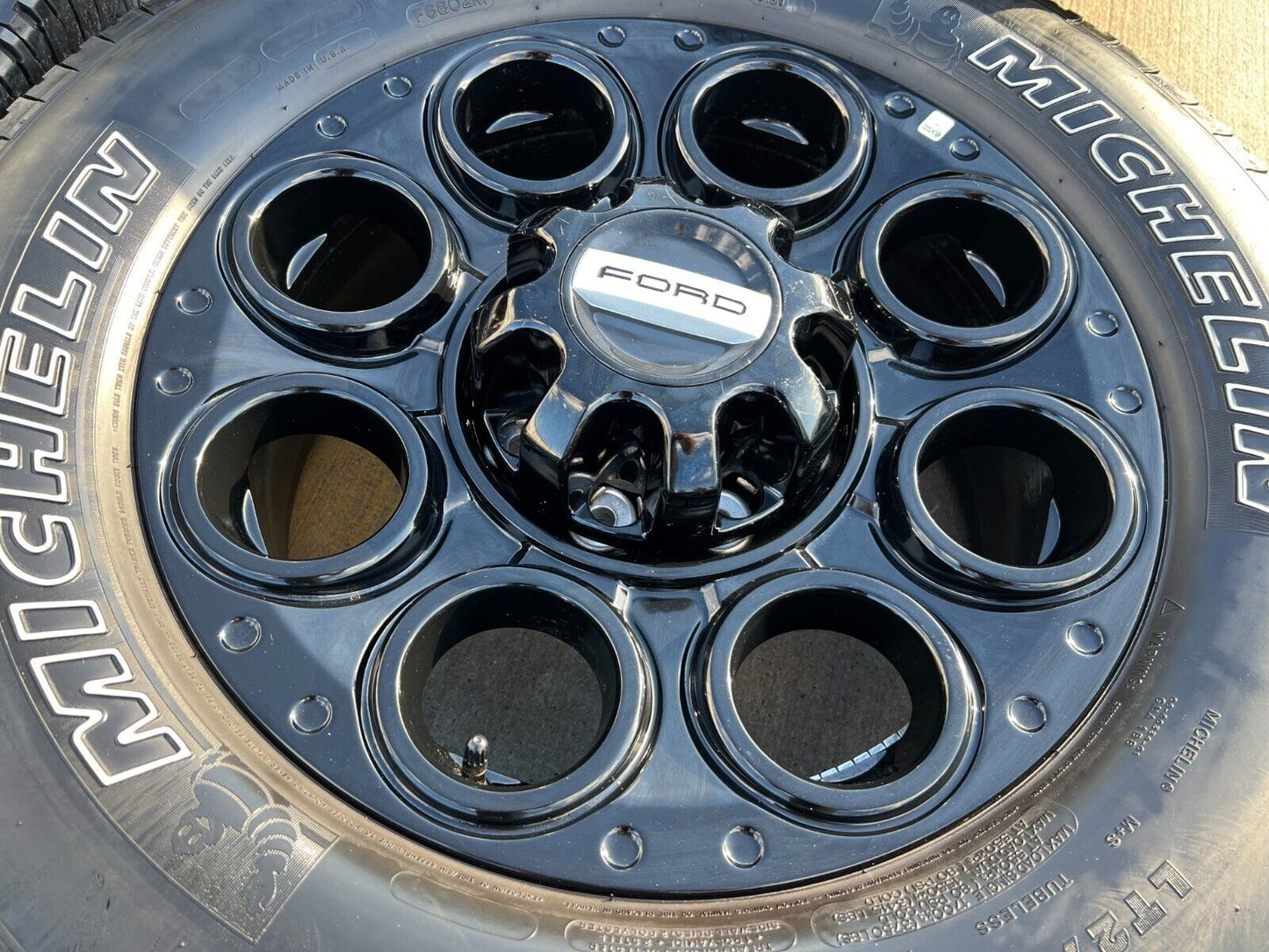 20" Ford F-250 F-350 OEM black TREMOR wheels rims 10299 tires