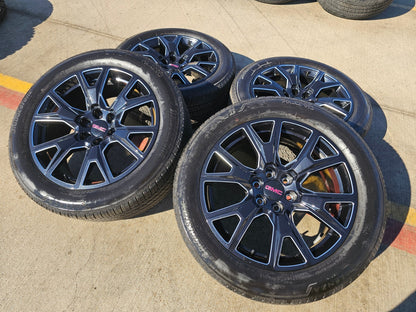 22" GMC Yukon Sierra Chevy Tahoe Escalade OEM 5944 wheels rims 2025 2026 NEW