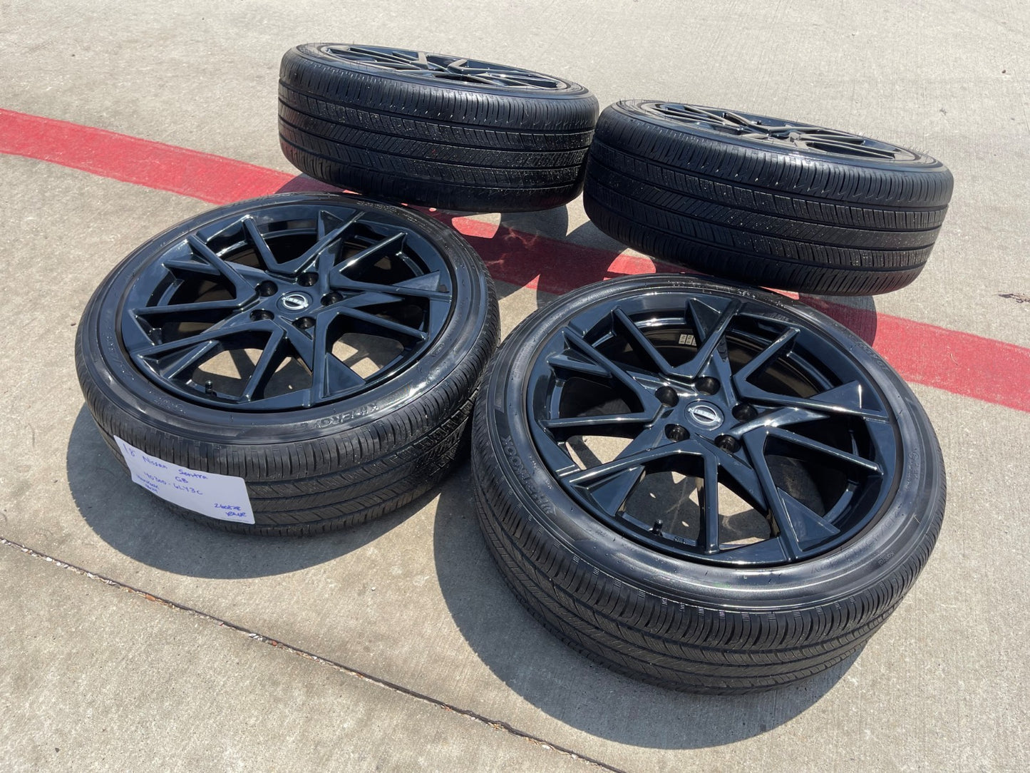 18" Nissan Sentra SR Altima OEM 62878 Infiniti wheels rims 2024 2025 2026 SET