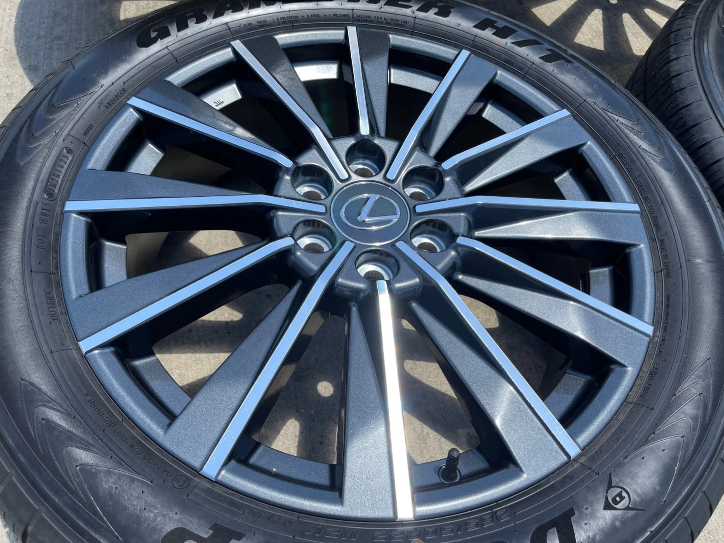 22" Lexus GX550 OEM wheels rims Toyota Land Cruiser Tundra 78519 LX600 2025 NEW