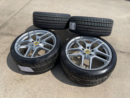 18" + 19" Lotus Evora OEM wheels rims SET tires GENERAL