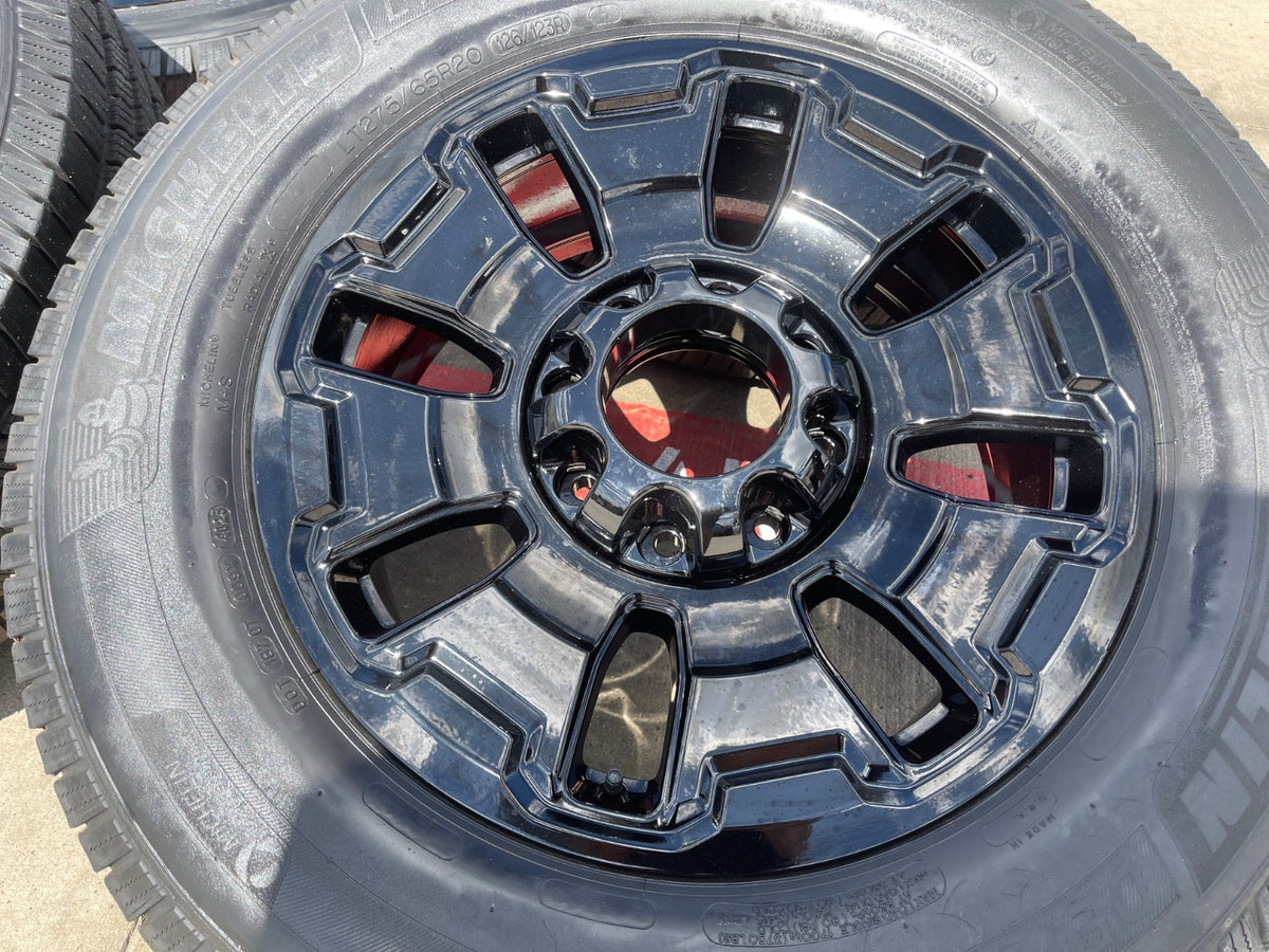 20" Ford F-250 F-350 OEM 10487 LIMITED TREMOR wheels rims SET MICHELIN DEFENDER
