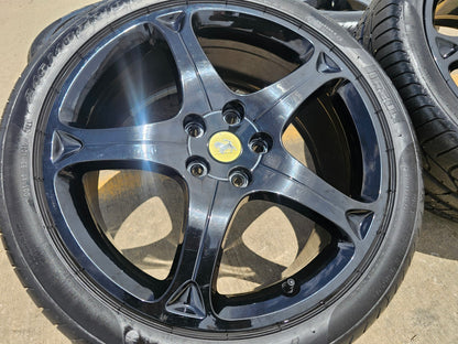 19" Ferrari California OEM 226000 226002 black wheels rims SET tires