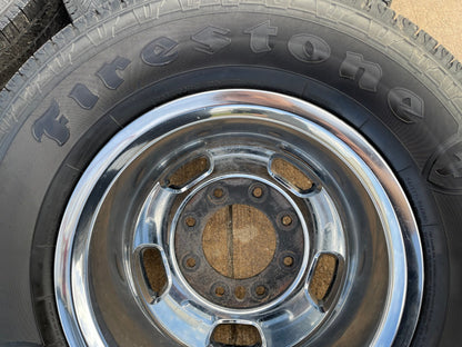 17" Dodge Ram 3500 Dually Laramie 8x200 wheels rims 2703 2704 OEM DISCOUNTED