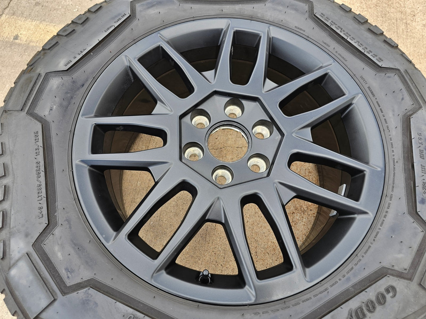 (1) 20" Tesla Cyber Truck OEM 94166 wheel rim 2024 2025 2026 2027 Cybertruck