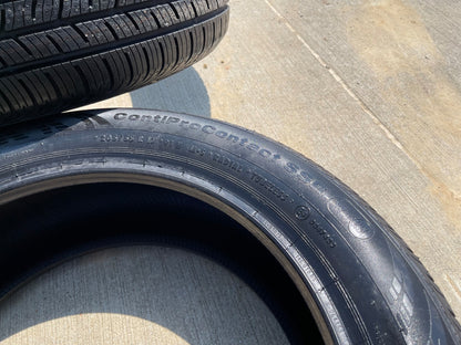 (4) 205/55/17 Continental Contipro Contact SSR 91H M+S 205/55R17 tires NEW
