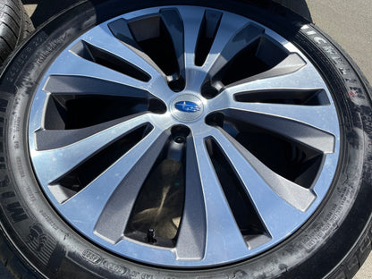 20" Subaru Ascent Outback Legacy Forester OEM 68872 wheels rims NEW MICHELIN