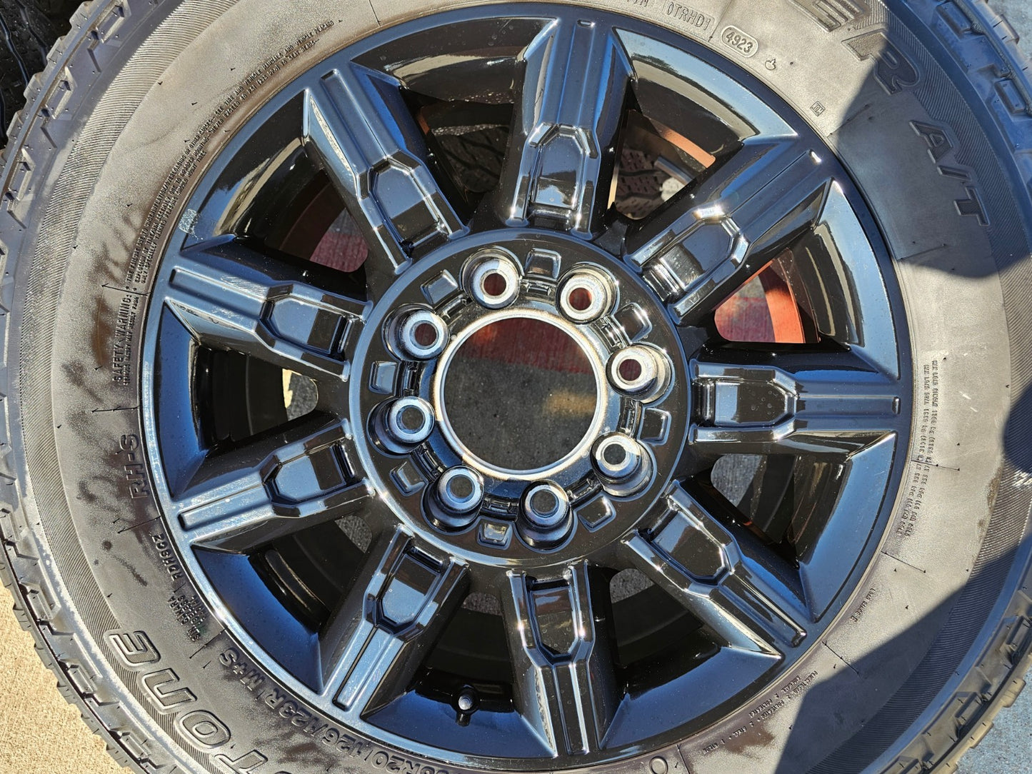 20" GMC Sierra DENALI 2500 3500 OEM 14137 5963 wheels rims Silverado tires A/T
