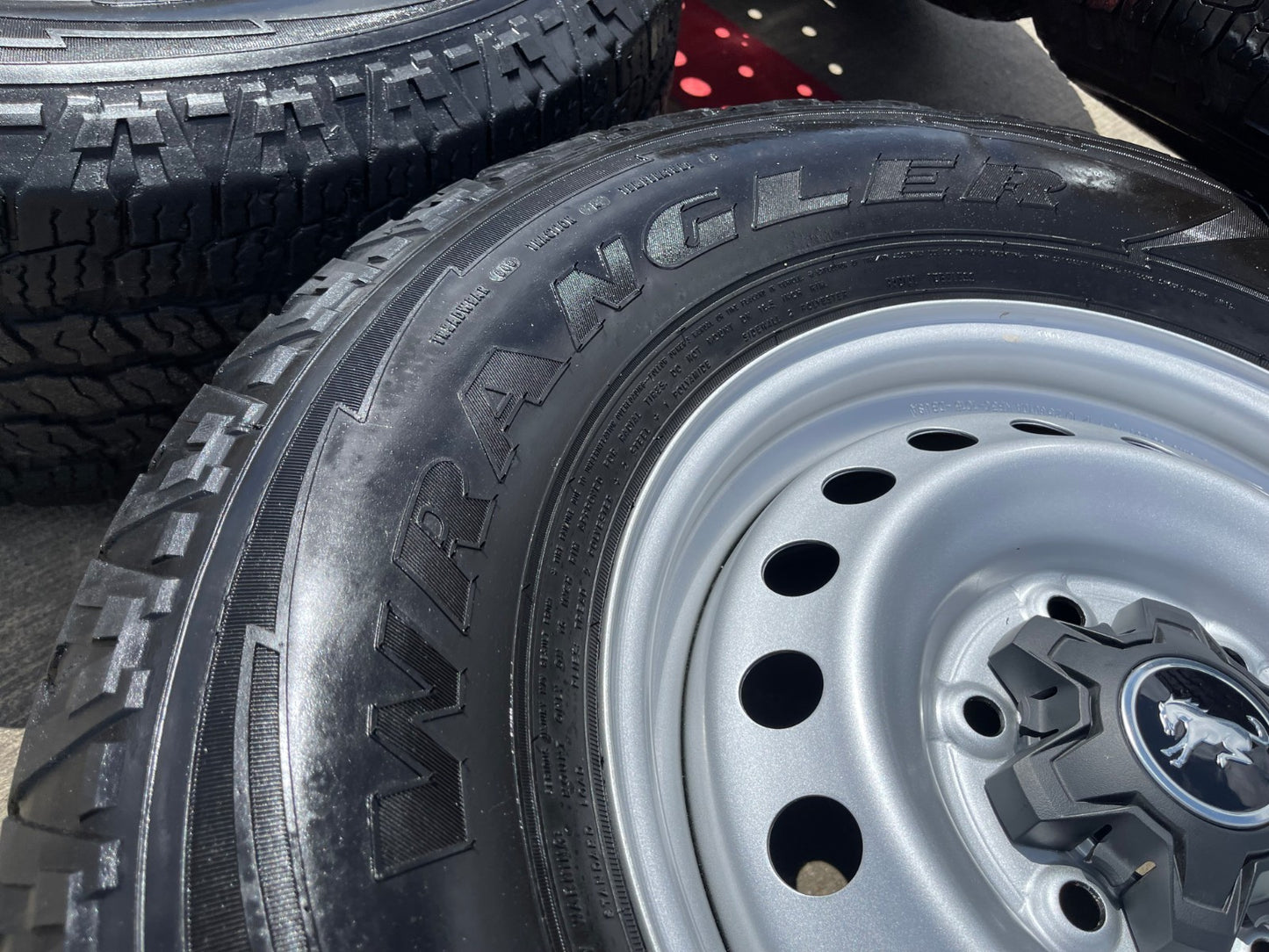 16" Ford Bronco steel wheels rims SET 10226 Ranger tires DISCOUNTED