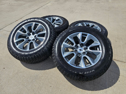 20" Chevy Silverado 1500 Tahoe OEM 5915 5916 wheels rims SET 2026 GOODYEAR