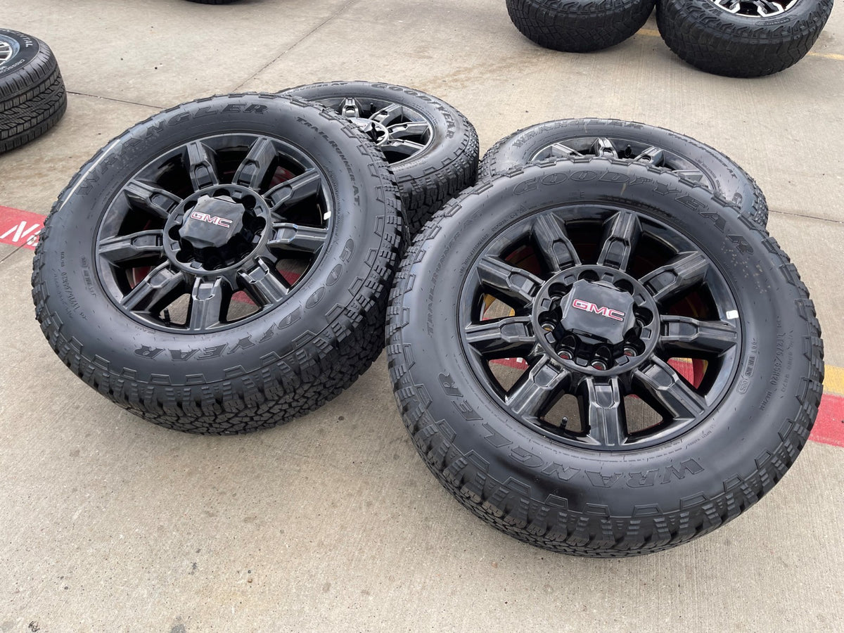 20" GMC Sierra DENALI 2500 3500 OEM 14137 5963 wheels rims Silverado A/T SET NEW