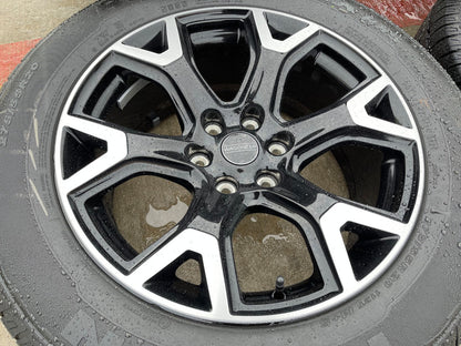 20" Jeep Grand Wagoneer Dodge Ram 1500 OEM black 9296 wheels rims 2025 2026 NEW